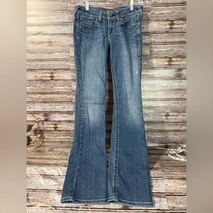 Ariat Amber Boot cut Jeans size 27 embroidered bejeweled